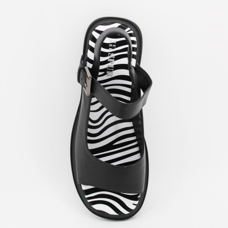 SPUR босоножки -классика в черном цвете