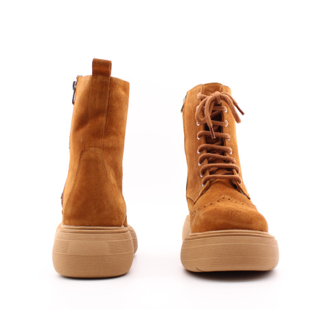 SandM ботинки зимние рыжего цвета