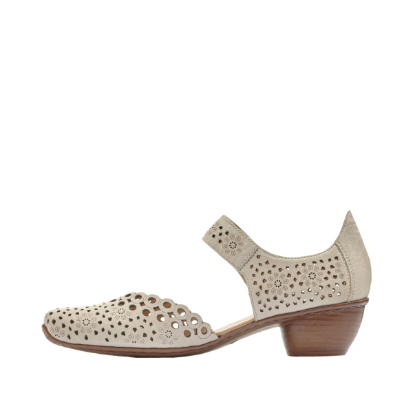 Туфли с вырезами и перфорацией RIEKER