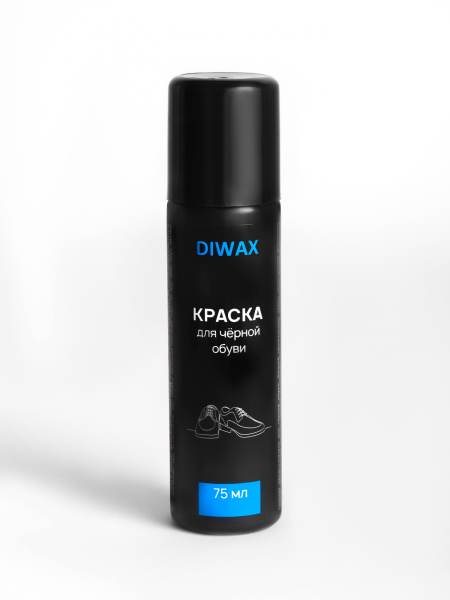 DIWAX, 711, Краска для черной обуви 75 мл