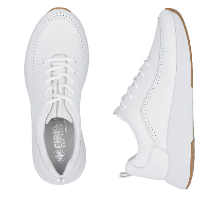 RIEKER белые кожаные кроссовки 