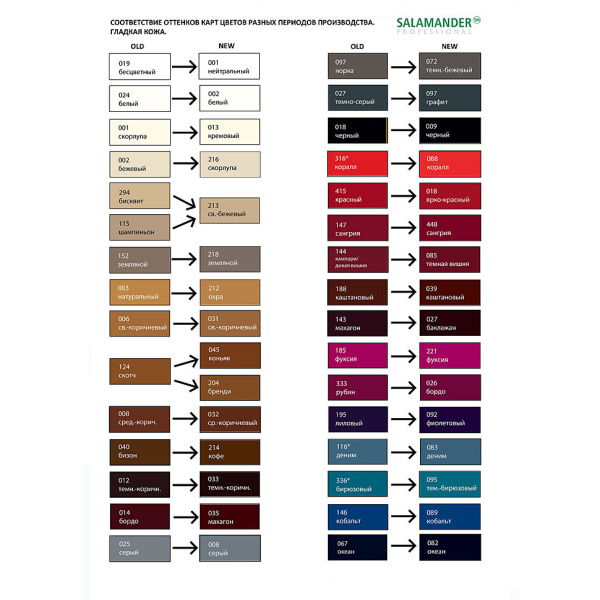 SALAMANDER Крем для гладкой кожи БОРДОВЫЙ 75 мл