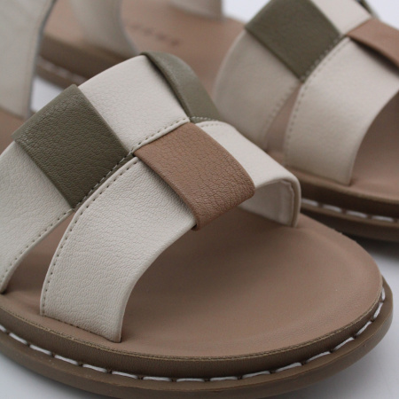 LUKME сандали молочного цвета