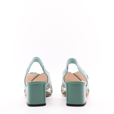 RESPECT босоножки на широкую ногу измурудного цвета