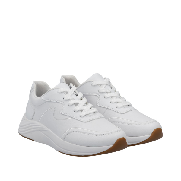 RIEKER белые кожаные кроссовки 