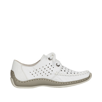 RIEKER белые полуботинки с перфорацией