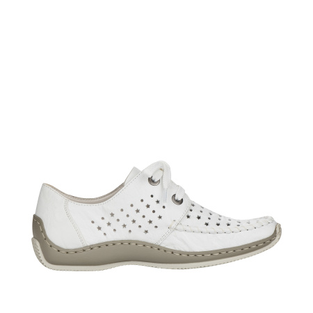 RIEKER белые полуботинки с перфорацией