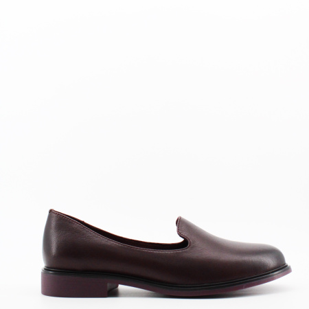 SPUR лоферы бордового цвета