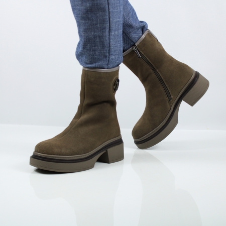 BADEN ботильоны из замши