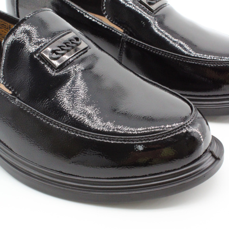 SPUR лоферы из натурального лака