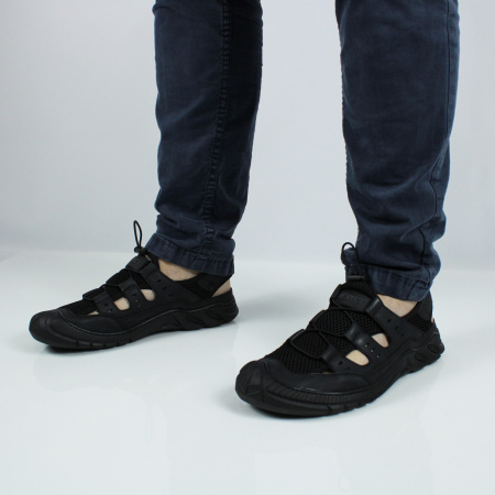 Черные закрытые сандалии RESPECT