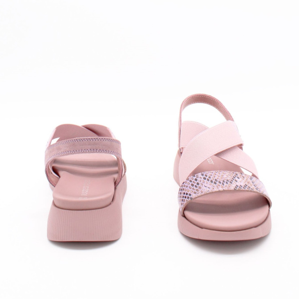 Сандалии с анималистичным декором MARCO TOZZI