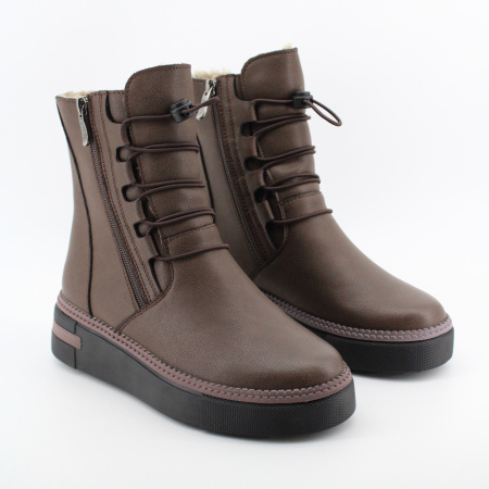 EVALLI ботинки на двух молниях