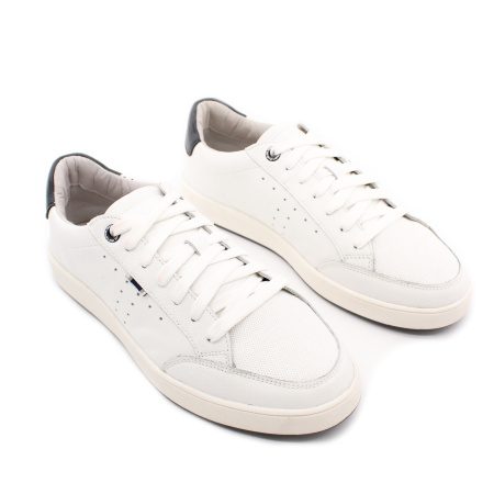 Белые кеды из кожи S.OLIVER