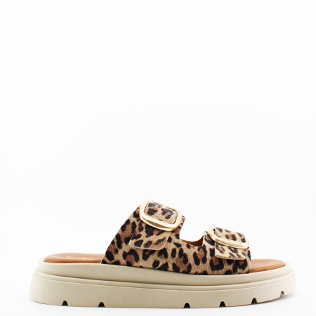 TAMARIS леопардовые пантолеты