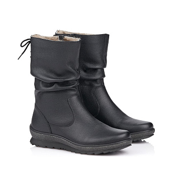 REMONTE полусапоги с декоративной складкой