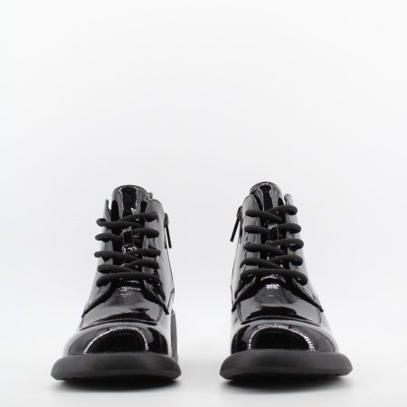 LUKME ботильоны лаковые на шнуровке