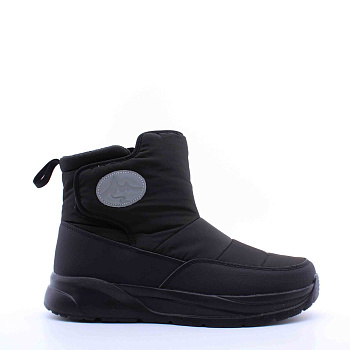 GRUNBERG дутики текстильные на молнии