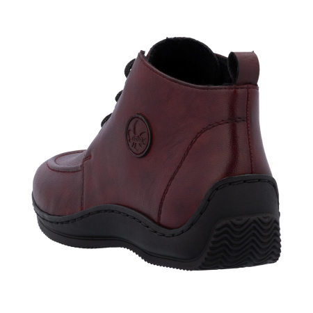RIEKER ботинки бордового цвета