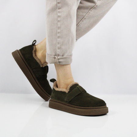 SPUR зимние полуботинки на липучке