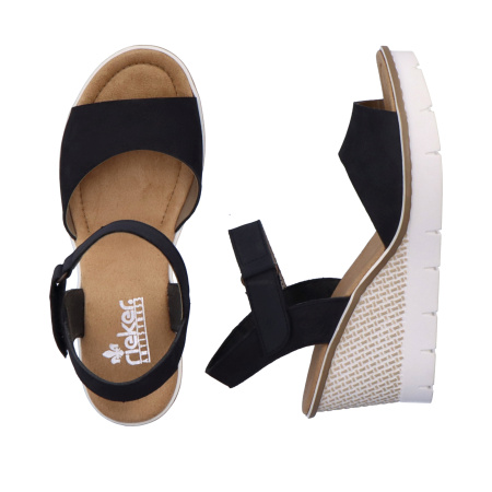 RIEKER босоножки на танкетке