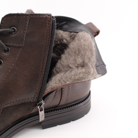 ROOMAN зимние ботинки с отрезным носом 