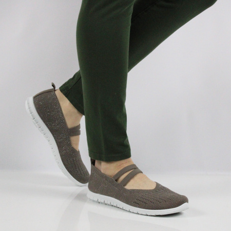 SPUR текстильные спортивные балетки