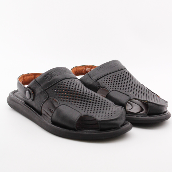 BASKARA сандалии черные комфорт