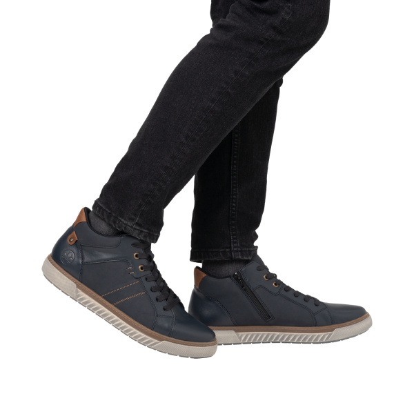 RIEKER кеды темно синего-цвета