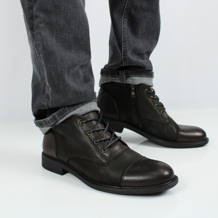 ROOMAN ботинки с отрезным носом