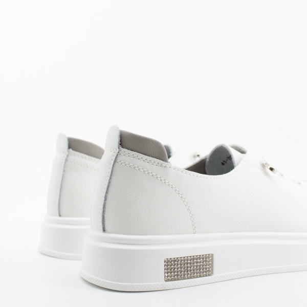 LUKME белые кожаные кеды