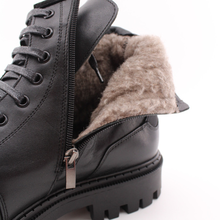 BASKARA черные зимние ботинки