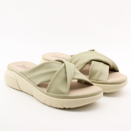 EVALLI сабо на устойчивой танкетке