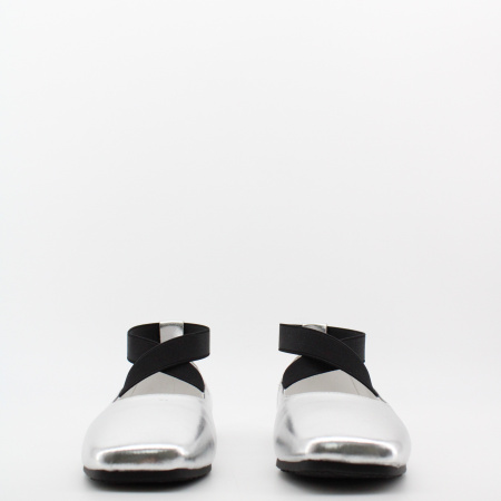 MADELLA серебрянные балетки