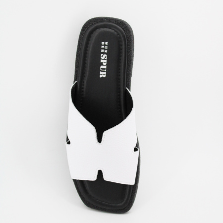 SPUR сабо из натуральной кожи