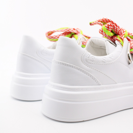 KEDDO DENIM Кеды яркая двухцветная шнуровка