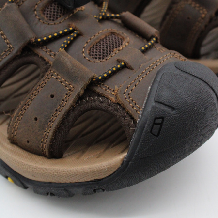 TORSION FIELD сандалии с контрастной строчкой