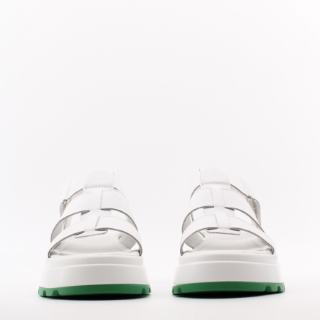 LUKME босоножки белые на платформе