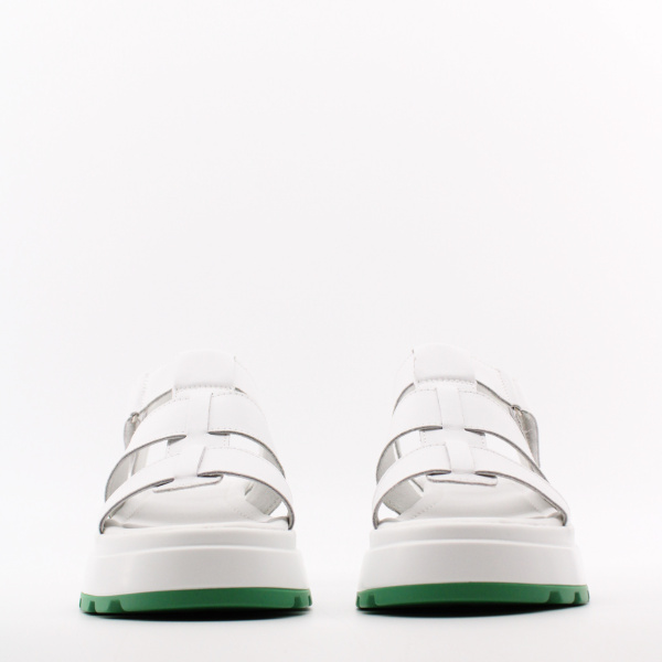 LUKME босоножки белые на платформе