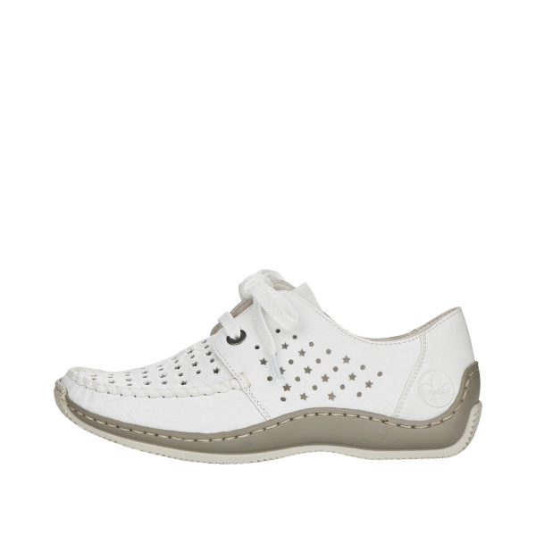 RIEKER белые полуботинки с перфорацией