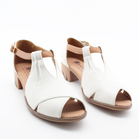 BADEN Босоножки Т-образные из натуральной кожи ANTISTRESS