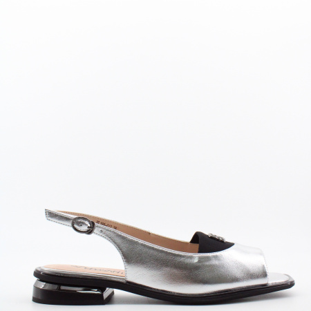 BADEN босоножки с эффектом металлик