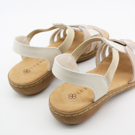 LUKME босоножки молочного цвета