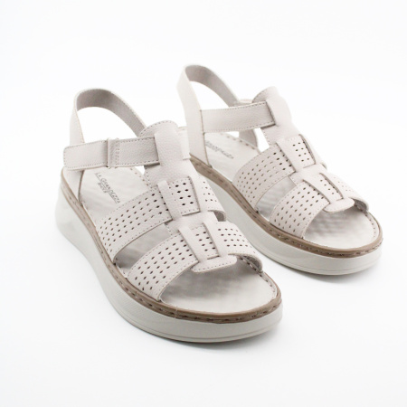 LAGRANDEZZA босоножки серого цвета