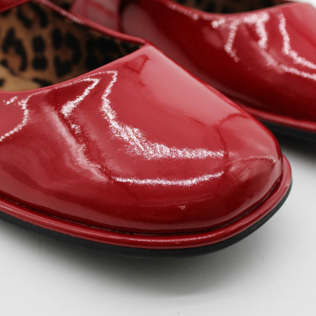 SPUR красные лакированные туфли-балетки