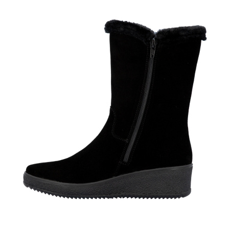 RIEKER замшевые полусапоги