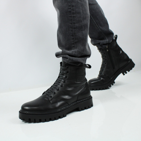 BASKARA черные зимние ботинки