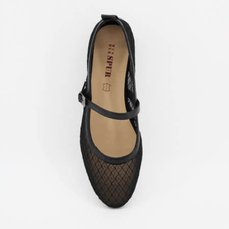 SPUR балетки сетчатые