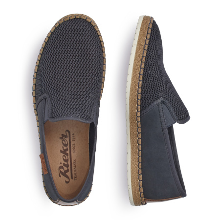 RIEKER мокасины на прошивной подошве 