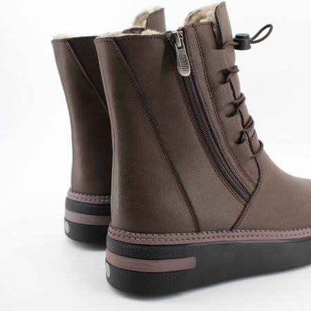 EVALLI ботинки на двух молниях